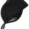 FLEXFIT Wooly Combed Cap 6277 Schwarz