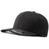 Flexfit Pinestripe Cap Schwarz Weiss