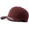 Flexfit Herren Basic Cap Maroon Bordeaux Rot