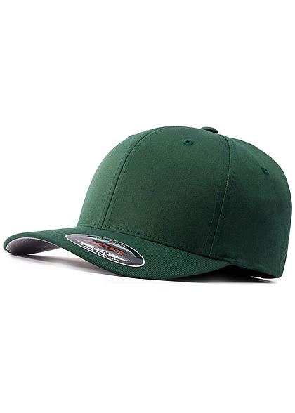 Flexfit Herren Basic Cap Spruce Grün 5 Flexfit Herren Basic Cap Spruce Grün -Rice Owls Geschaft 19062278
