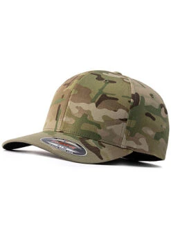Flexfit Camouflage Design Cap Camouflage Grün