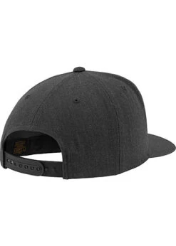 Flexfit Classic Snapback Cap Woll-Mix Dunkel Grau Unicolor -Rice Owls Geschaft 20052296 2