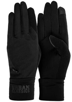 Urban Classics Herren Handschuhe Mit Kleiner Tasche Schwarz