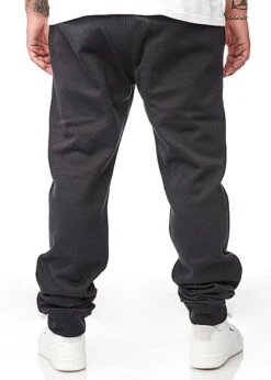Champion Herren Sweat Pants Jogginghose 2-Pockets Logo Print Schwarz -Rice Owls Geschaft 22080378 2