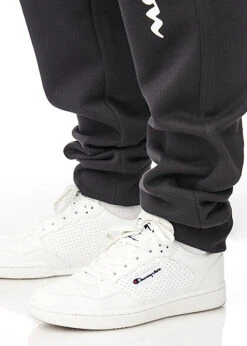 Champion Herren Sweat Pants Jogginghose 2-Pockets Logo Print Schwarz -Rice Owls Geschaft 22080378 3