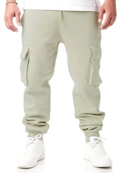 Champion Herren Comfort Fit Cargo Hose Mit 4-Pockets Beige