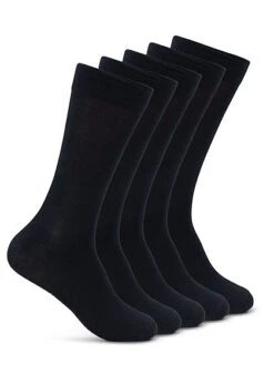 Jack & Jones Jack And Jones Herren NOOS 5-Pack Basic Socken Schwarz
