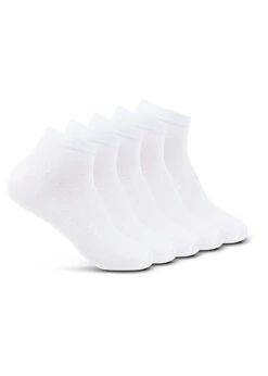 Jack & Jones Jack And Jones Herren NOOS 5-Pack Basic Sneaker Socken Weiss