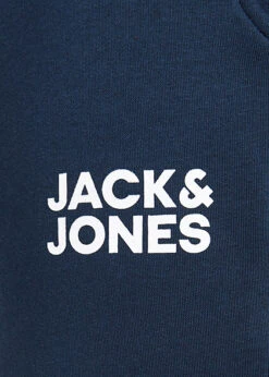 Jack & Jones Jack And Jones Herren NOOS Jogginghose Mit Logo Print 2-Pockets Navy Blazer Blau -Rice Owls Geschaft 23030181 2