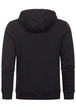 Urban Classics Herren Basic Zip-Hoodie Mit 2-Pockets Schwarz -Rice Owls Geschaft 23030248 2