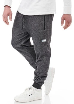Jack & Jones Jack And Jones Herren NOOS Jogginghose Mit Gummibund Und Tunnelzug 2-Pockets D. Grau