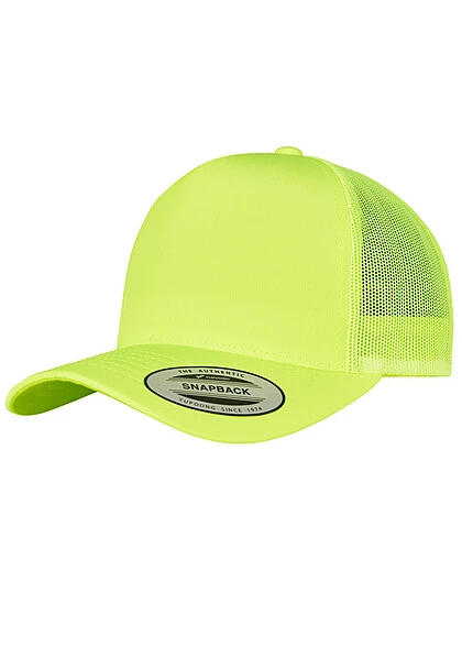 Flexfit Retro Trucker Cap Mit Mesh-Rückseite Und Snapback-Verschluss Gelb 3 Flexfit Retro Trucker Cap Mit Mesh-Rückseite Und Snapback-Verschluss Gelb -Rice Owls Geschaft 23050098